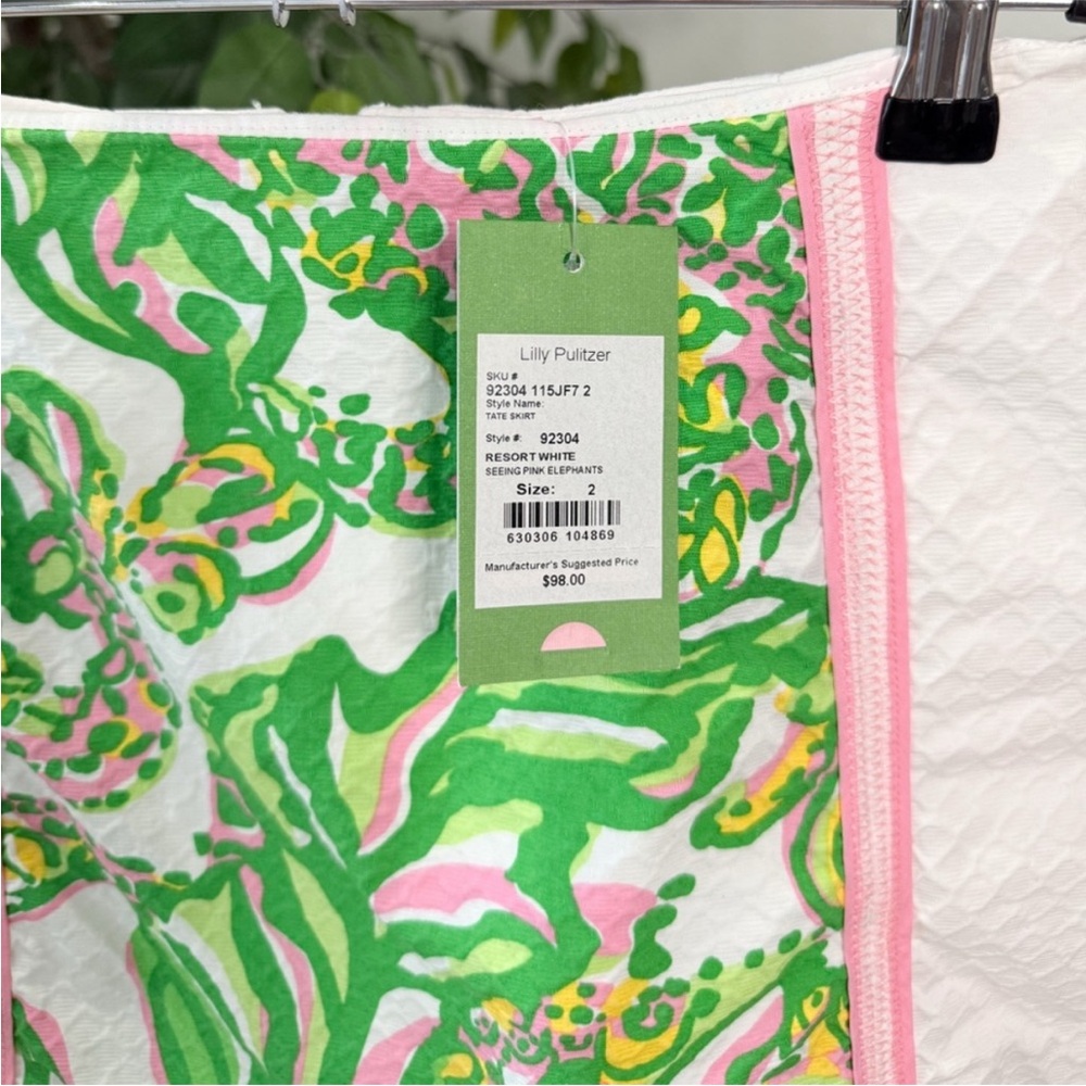 NWT Lilly Pulitzer Multicolored Skirt Size 2 - Picture 6 of 9